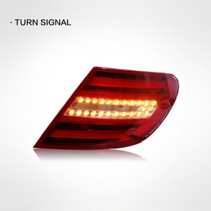 ไฟท้ายแต่งสำหรับ C-Class 07-14 W204 ไฟท้าย C180 C63 ไฟท้าย LED แบบดัดแปลงพร้อมไฟวิ่ง - Product Image 3
