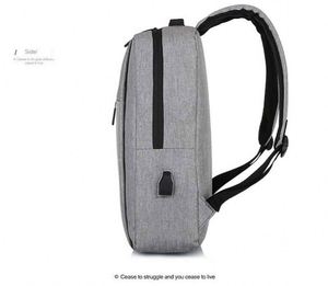 Custom Oxford Fashion Teenager Laptop <b>Backpack</b> Anti-theft School Business Travel Waterproof Rucksack with USB Port Breathable - Product Image 5