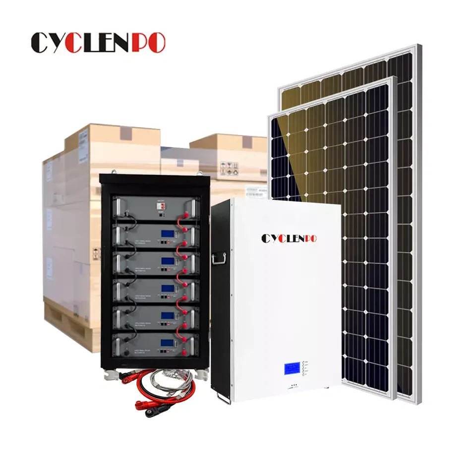 Solar energy system 5kw 10kw solar power system for home power