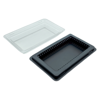 Plateau de rangement pour mémoire avec couvercle, compatible avec 10 cartes DIMM longues (DDR4 / DDR3 / DDR2 / DDR pour ordinateur de bureau) et 25 cartes pour ordinateur portable, emballage ESD