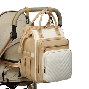Bolsa de viaje de maternidad impermeable multifuncional de color sólido para uso al aire libre Mochila diaria de mujer de alta calidad - Product Image 3