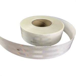 Rouleau de vinyle adhésif réfléchissant de qualité diamant de 2 pouces, autocollant réflecteur ECE104R, bande réfléchissante de sécurité pour camion, pour véhicule - Product Image 3