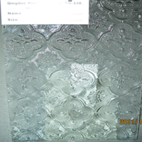 Verre trempé cannelé Infinix Flora 4 mm, verre cannelé Asahi Waterfall, finition filée, finition mate, verre à motif roulé