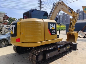 Excavatrice CAT 307 du Japon, mini-excavatrice de 7 tonnes, Caterpillar 307E2, excavatrice CAT d'occasion avec lame de remblaiement et pince hydraulique - Product Image 4