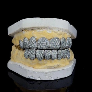 High <b>On</b> Demand Moissanite Diamond Grillz Handmade Jewelry with Comfortable Fit for Modern Fashion Lovers Available For <b>Sale</b> - Product Image 5
