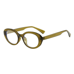 Vintage Oval Eyeglasses <b>Frames</b> Full Rim Lightweight Fashion Trend Women's Eyewear - Product Image 4