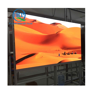 Montado en la pared de Video LED Pantalla soporte móvil grande Pantalla LED de servicio de recepción Panel Pantalla LED - Product Image 1