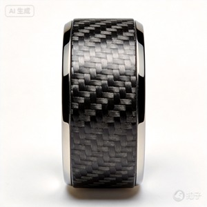 Anillos de Fibra de Carbono Tejidos a Medida - Product Image 1