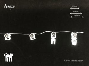 Ruban de <span class=keywords><strong>rideau</strong></span> en nylon ondulé <span class=keywords><strong>pour</strong></span> mariage Bar Mitzvah baptême et retour <span class=keywords><strong>à</strong></span> l'école - Product Image 5