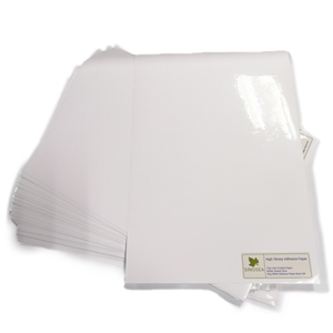 <span class=keywords><strong>Miroir</strong></span> 75g auto-adhésif enduit du papier de libération du jaune 80gsm - Product Image 1