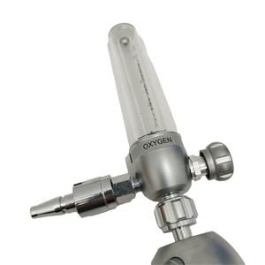 Oem Medische Apparatuur Aluminium Cilinder Luchtinhalator Gasstroommeters Zuurstofdrukregelaar Met 200Ml Luchtbevochtigerfles - Product Image 6