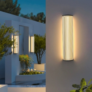 Lampe de cour extérieure moderne imperméable pour villa, éclairage mural extérieur super lumineux pour jardin et <span class=keywords><strong>porte</strong></span> - Product Image 4