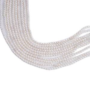 โปรโมชั่นสำหรับไข่มุกน้ำจืดทรงบาร็อคขนาดเล็ก 3-4 มม. รูตรง แบบสองด้าน สีขาวธรรมชาติอ่อน สำหรับทำเครื่องประดับ DIY - Product Image 5