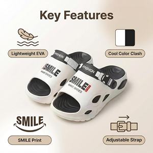 Yearning Man Evergreen Imprimé Mode à Bout Ouvert EVA Antidérapant Respirant Imperméable Amorti Léger Jetable Sportif - Product Image 3