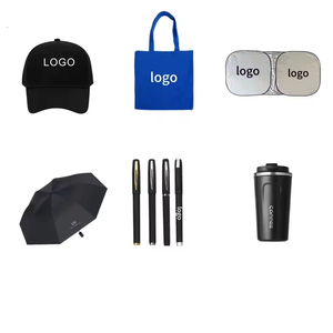 Combinazione regalo aziendale 2025: tappo personalizzato + Tote Bag + bottiglia d'acqua, pacchetto promozionale - Product Image 1