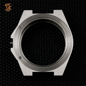 NH35 <b>Watch</b> <b>Case</b> Silver Tonneau 316L Stainless Steel Watchcase Hexagonal Waterproof NH36 Cover Of <b>Watch</b> Customized Manufacturers - Product Image 2