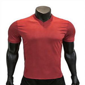 Uniforme de Fútbol Personalizado Ystar Susugoo Rojo y Blanco con Verde Negro Camisetas de Fútbol de Tailandia - Product Image 1