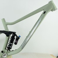 Vente chaude 27.5/29*18 cadre de vélo en alliage d'aluminium suspension complète cadre de vélo de montagne à queue souple