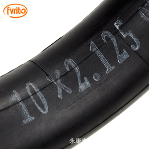 Tubo interior para patinete Fvrits, 10x2.125, resistente al desgaste, para patinetes eléctricos, pieza de goma para reparación y mantenimiento - Product Image 1