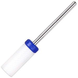 Professional 3/32" Shank Size - Flat Top Small Barrel White Ceramic Bit - <b>Nail</b> Drill Bit for Dremel Machine - Product Image 3