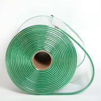 Rideau magnétique transparent en PVC souple de 1,7 à 3 mm pour supermarchés, cloisons de climatisation, fonction coupe-vent