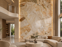 Dalles de marbre Breccia Rosata à jointure apparente pour murs décoratifs, revêtements muraux, revêtements de sol, plans de travail de salle de bain, escaliers, comptoirs de cuisine