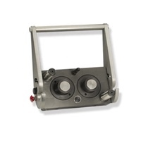Nouvelles raccords multi-connexions 2 lignes à face plate en acier au carbone de 1/4 pouce, à insertion rapide, pour plaque mobile et couplage multiple de tuyaux hydrauliques