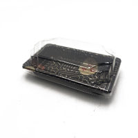 JY-1100 Boîte à sushi en plastique en gros, petite taille, boîte d'emballage alimentaire, contenants alimentaires à emporter, boîte d'emballage
