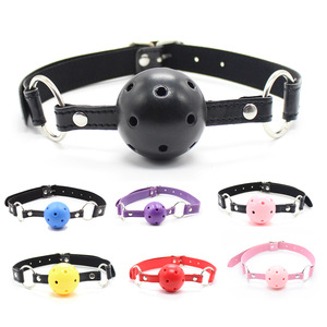 Bocca aperta gola profonda bocca bavaglio BDSM Gay Gag Ball - Product Image 1