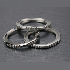 Bague de montre SKX007 en acier inoxydable 316L, design engrenage, pour montre de plongée, outil et pièce - Product Image 6