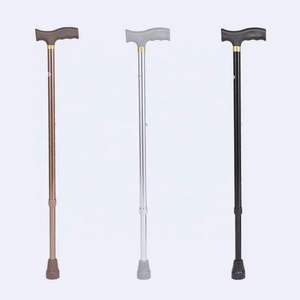 Cannes légères en alliage d'aluminium à hauteur ajustée bâtons de marche pour les personnes handicapées et âgées fournitures de thérapie de réadaptation - Product Image 6