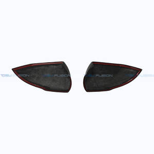 Cubiertas de Espejos Laterales de Fibra de Carbono para Hyundai Elantra N Avante N CN7 2021-2025, Acabado Negro Brillante, Reemplazo de Molduras de Espejos Retrovisores - Product Image 5