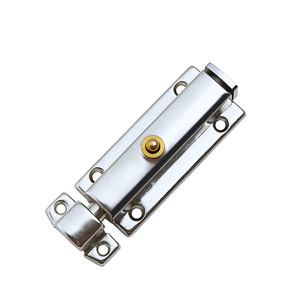 Automatic <b>Spring</b> <b>Door</b> Bolts Stainless Steel Bright Finish Easy Installation For Wooden <b>Doors</b> And Windows - Product Image 2