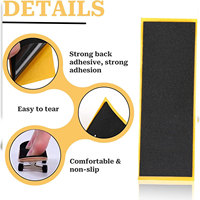 Meilleures ventes : Bandes adhésives en mousse antidérapantes, faciles à appliquer, à peler et coller, pour collection de jouets pour doigts et grip tape pour fingerboard