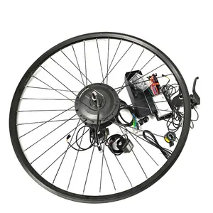 Ebike 액세서리 36V 250W / 350W 리어 드라이브 모터 자전거 전기 자전거 변환 키트 전기 자전거 미드 드라이브 모터 허브 키트