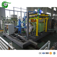 Compresor de Diafragma de Helio (He) de Alta Pureza y Buena Calidad, Entrada 15 Bar, Salida 350 Bar, Flujo 600 Nm³/h, para Uso Industrial