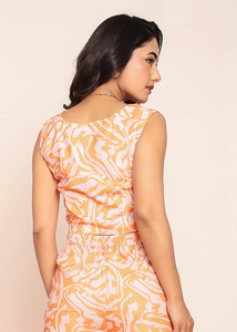 Blusa Estampada con Cuello Drapeado para Mujer, Elegante Blusa de Verano, Moda Casual para Fiesta, Camisa Chic - Product Image 6