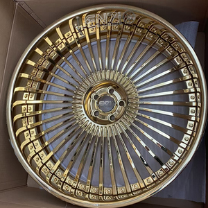 ล้อฟอร์จ Ruci Rims อลูมิเนียมอัลลอยด์ใหม่ ขนาด 20-26 นิ้ว โครงสร้าง 2 หรือ 3 ชิ้น ฝาครอบล้อแบบลอยตัว - Product Image 3