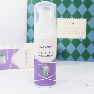 Mousse-<span class=keywords><strong>blanqueador</strong></span> dental orgánico, espuma blanqueadora, pasta de dientes líquida para limpieza y blanqueamiento dental - Product Image 1