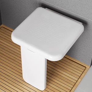Tabouret pliant de salle de bain Juchen Shi 40x39x45cm, siège de douche en plastique pour personnes âgées et femmes enceintes - Product Image 2