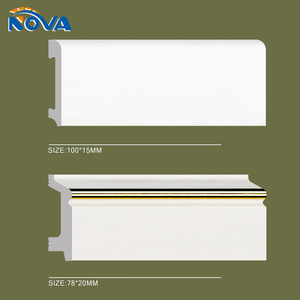 Plinthe en <span class=keywords><strong>polystyrène</strong></span> imperméable et résistante à l'humidité pour la décoration murale intérieure - Product Image 4