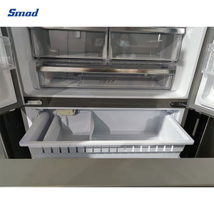 ตู้เย็นสแตนเลสแบบประตูฝรั่งเศส Smad 600L No Frost สำหรับใช้ในบ้าน มีจำหน่าย - Product Image 5