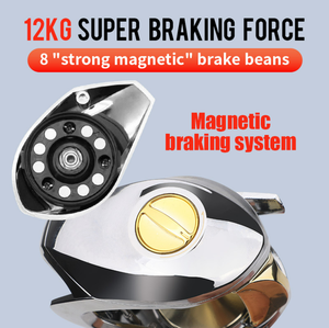 Carrete de Pesca de Aluminio OEM 10+1, Carrete de Baitcasting con Arrastre Máximo de 12 kg, Cuerpo de Aluminio, Relación de Engranajes 7.2:1, Carrete de Pesca Jigging - Product Image 5