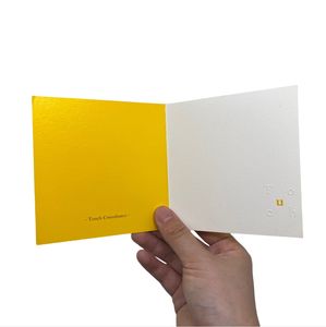 Cartes de <span class=keywords><strong>remerciement</strong></span> pour entreprise de luxe Logo personnalisé Caractéristique pliable de <span class=keywords><strong>grande</strong></span> taille en papier d'art de haute qualité pour les petites entreprises - Product Image 6