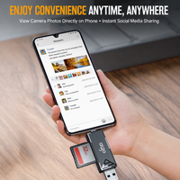 Lecteur de cartes SD TF universel USB 3.0 Type-C OTG, lecteur de cartes mémoire à commutation à chaud pour PC tout-en-un, ordinateur portable, smartphone, tablette