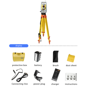 กล้องวัดมุมแบบ Total Station รุ่น ZOOM35 PRO สำหรับละติจูดกลาง พร้อมเครื่องวัดระยะ 500 เมตร สำหรับงานสำรวจอาคารและถนน ไม่ต้องใช้ปริซึมและป้องกันแสงสะท้อน - Product Image 5