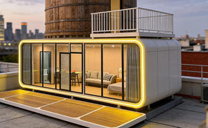Moderna Casetta Prefabbricata Apple Cabin per Giardino, <span class=keywords><strong>Casa</strong></span> per Ospiti <span class=keywords><strong>e</strong></span> Affitto - Product Image 2