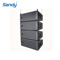 Système de sonorisation professionnel, enceintes actives à deux voies, double 10 pouces, HDL 20A, fabrication OEM, enceintes de ligne, sonorisation extérieure