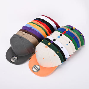 Gorras Snapback Lisas de Hip Hop para Hombre y Mujer, Visores de Sol Personalizados con Borde Plano para Exteriores, Agregar Imagen/Texto/Logotipo, Gorras de Béisbol Personalizadas - Product Image 1