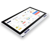 All-In-One Android Industrial Control Workstation bengkel Industri garis sistem MES SOP Card-read bengkel pabrik